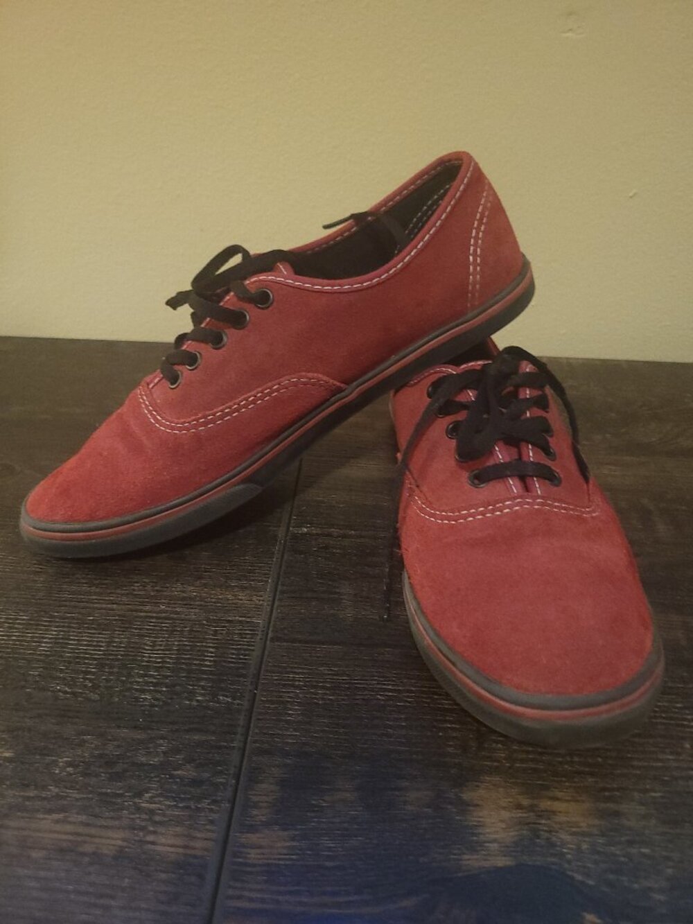 VANS suede shoes,women size 8.5,men size 7
